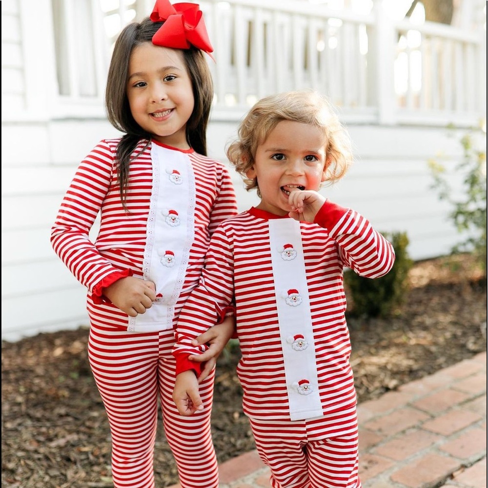 Cecil & Lou Santa Pajamas